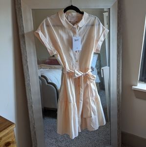 Striped Short sleeve summer dress